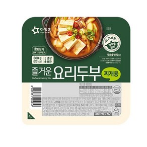 아워홈 즐거운 요리두부(찌개)300g, 300g, 1개, 300g