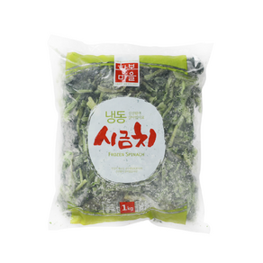 황보마을 냉동 시금치, 1개, 1kg