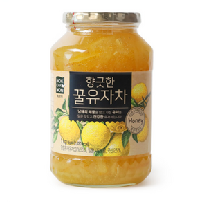 녹차원 153 꿀유자차, 1kg, 5개, 1개입