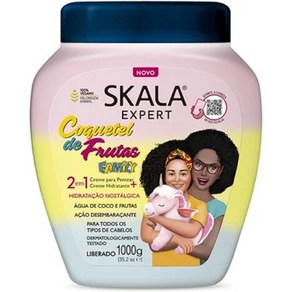 일본직발송 6. SKALA(스칼라) 스칼라 헤어 트리트먼트 팩 과일 칵테일 1000G B08935YSZD, One Size, One Colo, 1개