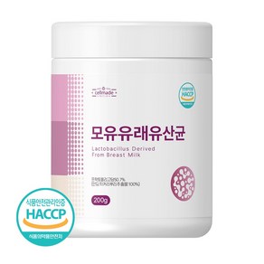 모유유산균 분말 프롤린 락토바실러스 루테리 HACCP 모유유래유산균17 200g, 1개