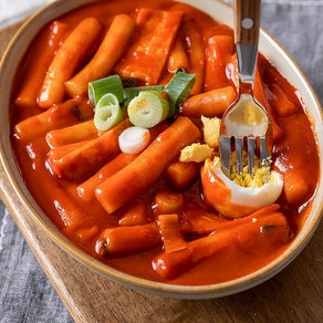 일편떡심 추억의 매운 국물 떡볶이 짜장떡볶이 4단계 매운맛, 1개, 300g