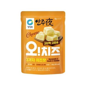 청정원 안주야 오 치즈 3가지 치즈맛 100g, 1개