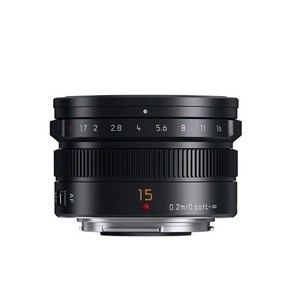 파나소닉 올림푸스 마운트 렌즈 DJI 15mm F1.7 M4/3 용 신제품, 01 Black, 02 Only Lens, 1개