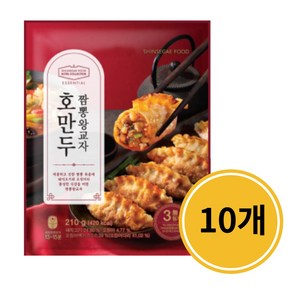 신세계 호만두 짬뽕 왕교자, 10개, 210g