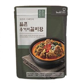 든든한끼 얼큰우거지갈비탕 500g 2팩, 2개