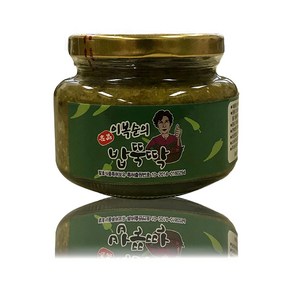 이복순의 명품 밥뚝딱 250g+250g 밥도둑 청양고추다대기 양념장 비빔장 (2병 1세트), 250g, 2개