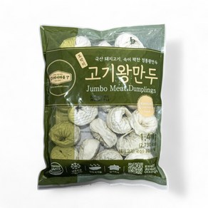 토박이마을 고기 왕만두, 4개, 1.4kg