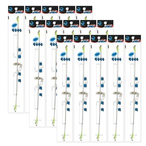 디엠피싱 백경 대용량 도다리 가자미 모듬 채비 BK-361 BK-368, 15세트, 1개입