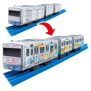 PLARAIL TAKARA TOMY 다카라 토미 「프라레일 ES－12 마이프라레일 열차」 전철, 1개