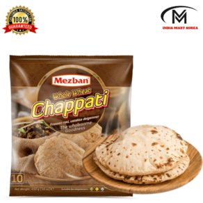 WHOLE WHEAT CHAPATI 홀위트차파450G, 450g, 10개