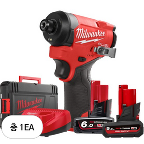 밀워키 12V FUEL 임팩트 드라이버 GEN3 M12 FID2-652X, 1개