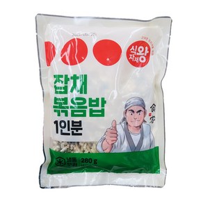 식자재왕 5종 즉석볶음밥(냉동), 잡채, 1개, 280g