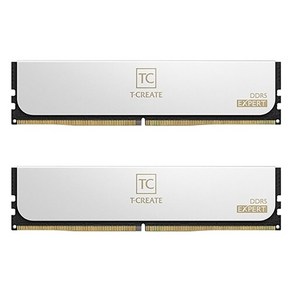 [Team Goup] T-CREATE DDR5-6000 CL34 EXPERT 화이트 패키지 서린 (64GB(32Gx2)), 2개