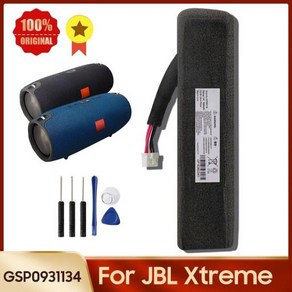 JBL Xteme 블루투스 오디오 야외 스피커용 교체 배터리 5000mAh 도구 GSP0931134 신제품, 한개옵션0