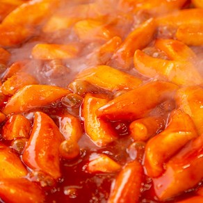 노을빛깔 떡볶이 (떡+어묵+소스) 매운맛, 250g, 4개