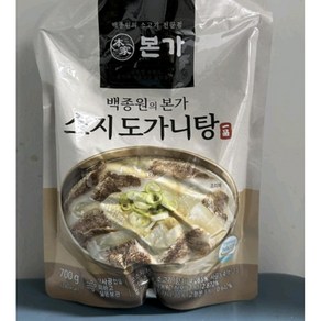 백종원 [백종원 본가] 스지도가니탕 700g *10팩, 10개