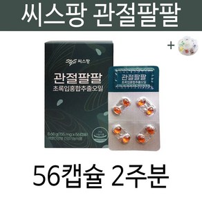 씨스팡 씨스팜 시스팡 관절88 관절팔팔 관절염 무릎 연골 손가락 영양제 차승원 초록입홍합오일 초록잎홍합오일 남성 여성 20대 30대 40대 50대 60대 건강기능식품 +알약통증정