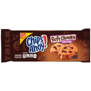 [미국직배송]나비스코 칩스 아호이 츄이 소프트 청키 297g/CHIPS AHOY Chewy Chocolate Chip Cookies, 297g, 1개