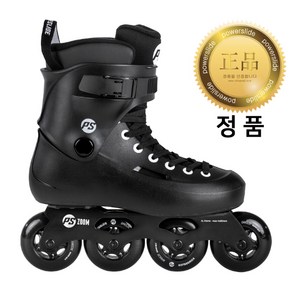 줌 80 블랙 독일 파워슬라이드 성인용 인라인 스케이트, 3940/248mm~255mm/245~255, 3940_248mm~255mm_245~255, 1개