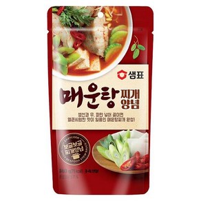 샘표 집밥 샘표 매운탕찌개 양념 140g, 1개