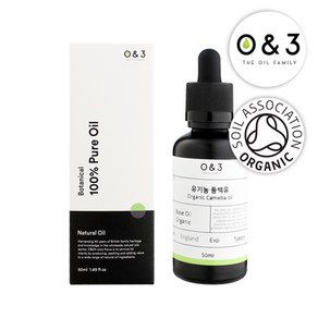 동백오일[비정제]-O&3 프레스티지 유기농 100ml, 1개