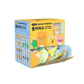 카카오프렌즈 플리퍼즈 24종 젤리 캔디 렌덤, 10g, 24개