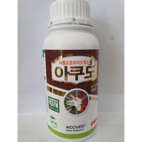 아쿠도500ml 에코 미생물 프로바이오틱스 뿌리발근 생장촉진 대용량, 1개, 500ml