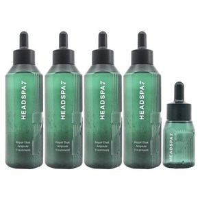 헤드스파7 [최신상] 헤드스파 7 트리트먼트 시즌4 리페어 듀얼 앰플 230ml 4개+50ml, 1세트