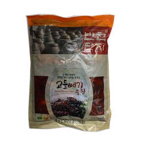 진N0184/(무)(냉장)반찬단지 고들빼기무침1, 1개, 1kg