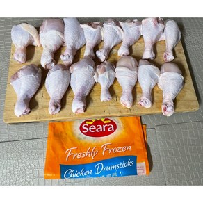 S.N. FOOD SEARA FROZEN HALAL CHICKEN DRUMSTICKS(씨에라 냉동닭다리 드람스틱)브라질산 2KG/1팩, 냉동제품 미개방상태에서 24시안으로 반품가능, 2KG, 1개