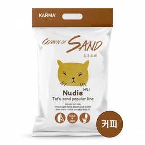 베이직 응고형 고양이 두부 모래 커피향 3kg 화장실샌드, 1개