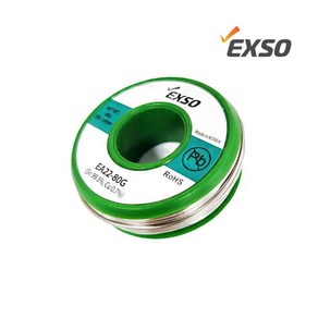 엑소(EXSO) 엑소 EXSO 무연납 실납 1.0mm EA22 80g 납땜 공구