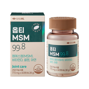 신신제약 옵티 MSM 99.8 (60정/1개월분), 1개, 60정