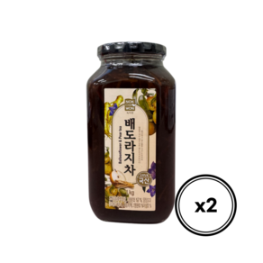 [트레이더스] 녹차원 배도라지차, 2개, 1kg, 1개입