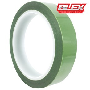 BLEX 내열 실리콘 테이프 녹색 0.07T x 20mm 50M, 1개