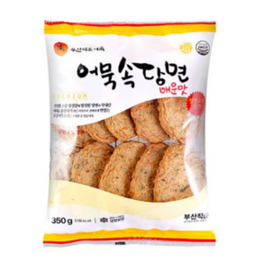 미도냉동 어묵속당면어묵 350g 매운맛, 1개