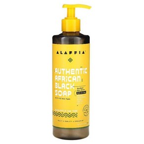 알라피아 Alaffia Authentic Afican Black Soap 유칼립투스 티트리 476ML 16FL oz), 1개