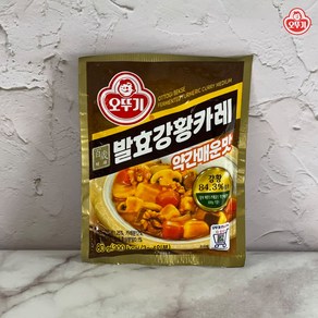 오뚜기 발효강황카레 약간매운맛, 80g, 1개