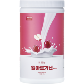 프로틴스토리 맛있는 L아르기닌 쥬시애플 750g 아르지닌 5000mg, 1개