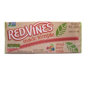 4 Ounce (Pack of 2) Bey Red Vines Made Simple Bey T 4온스(2팩) 베리 레드 바인으로 만든 간단한 베리 트위스트 4온스(2팩, 2개, 113g