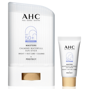 AHC 마스터즈 카밍 워터풀 선스틱 선크림, 선스틱 22g 1개 선크림 7ml 1개, 1개