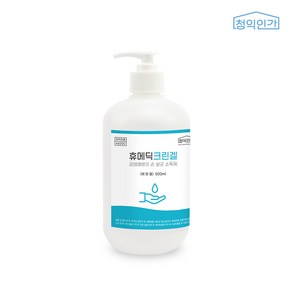 청익인간 휴메딕 크린겔 500ml 펌프타입 피부 소독 살균 감염예방, 1개