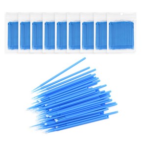 라몽 미세작업용 마이크로 정밀 브러쉬 면봉, 1세트, 1000개