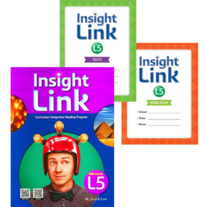 인사이트 링크 5 Insight Link 5 Student Book+Wokbook+QR Code+Tests+Wod Book 세트 (Class Pack) NE능률 (전3권)