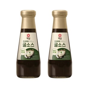 백설 남해 굴소스 210g x2개, 2개