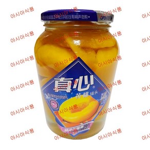 판다중국식품 전심 황도 병조림 꽌토 관토, 880g, 5개