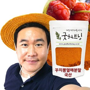 꾸지뽕 구찌뽕 구지뽕 열매 가루 분말 국산 250g 굿허브닝