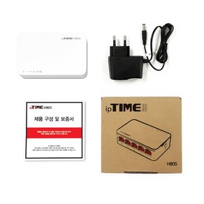 EFM ipTIME H805 스위치허브, 1개