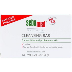 SEBAMED 세바메드 소프 프리 젠틀 앤 딥 포어 하이드레이팅 클렌저 클렌징 바, 150g